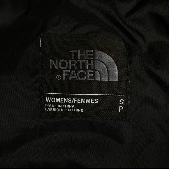THE NORTH FACE S Gotham parka navy blue coat puffer feather - Picture 5 of 5